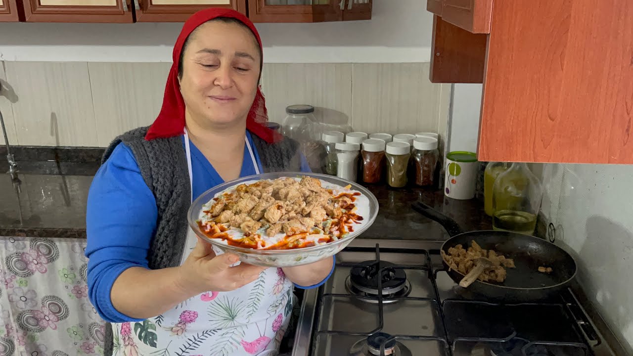 Songülün Dünyası Arkadaşımdan Gelen Erişte ile Lezzetli Yemek Yapımı