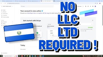 How to Create a Stripe Account in El Salvador (Guide 2025) | Stripe Account Setup in El Salvador