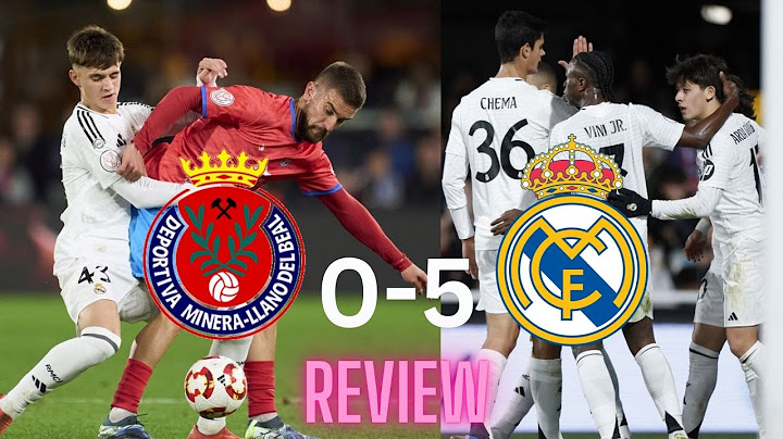 Big Win Ahead Of The Spanish Super Cup! Deportiva Minera 0-5 Real Madrid Review