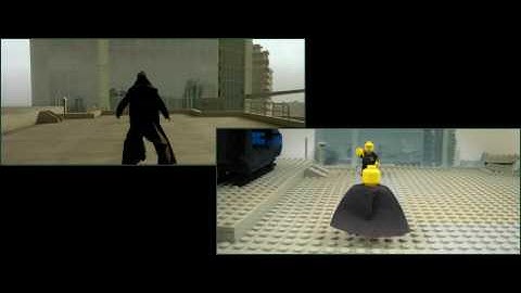 Lego Matrix Trinity Help Side by Side Comparison