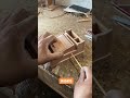 Handmade wooden cigarette case, unique gift