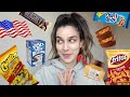 American snacks reviewed by a foreigner - SnacksByNats ep.1