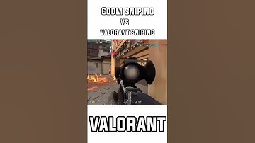 CODM sniping vs valorant sniping #short #shorts #valorant #codm