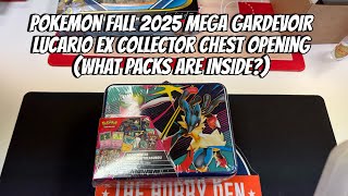 Pokemon Fall 2025 Mega Gardevoir ex & Lucario Ex Collector Chest Opening (What packs are inside?)