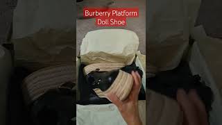 Unboxing Burberry Doll Shoe #burberry #shoesaddict #bagaddictmadol