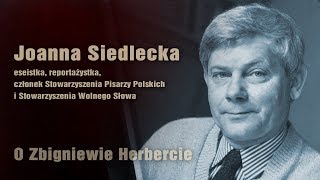 O Zbigniewie Herbercie - Joanna Siedlecka