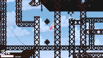 Dustforce - Cloud Docks (Custom Level) - 1:20.816