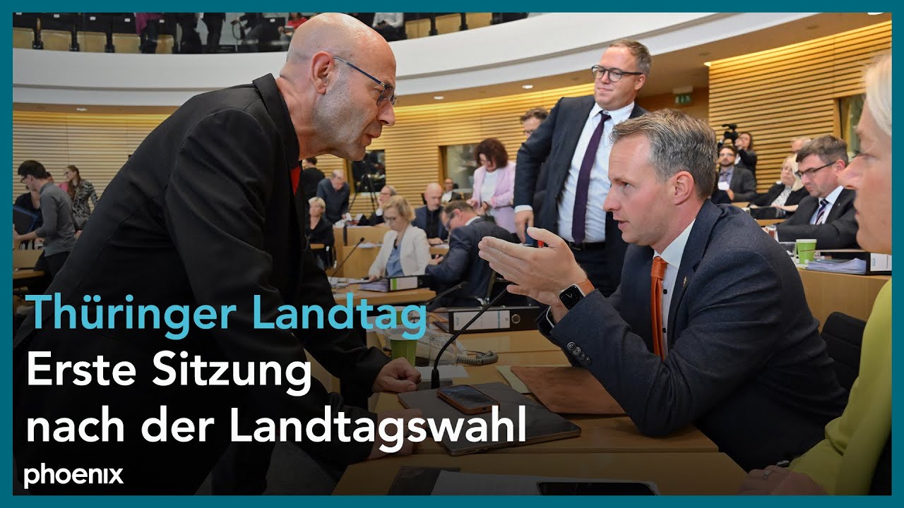 Sitzung des Thüringer Landtags am 26.09.2024