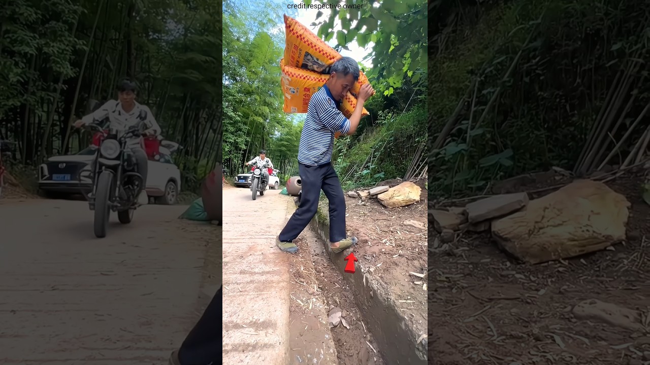 He Fell in the Drain! 🤯🙏 #shorts #shortsfeed