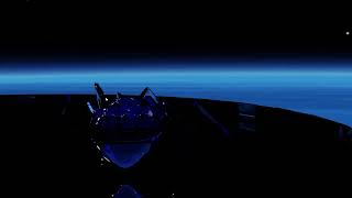 CGI Space Animated Spider Walking Cycle