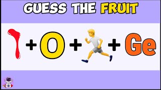 Guess The Fruit by Emoji #guesstheemoji