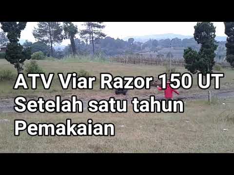 ATV Viar Razor 150 UT Pemakaian satu tahun - YouTube