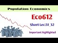 Eco612 short lecture:31_32 | Eco612 lesson:31_32 | learn with Mdm | best short lectures |