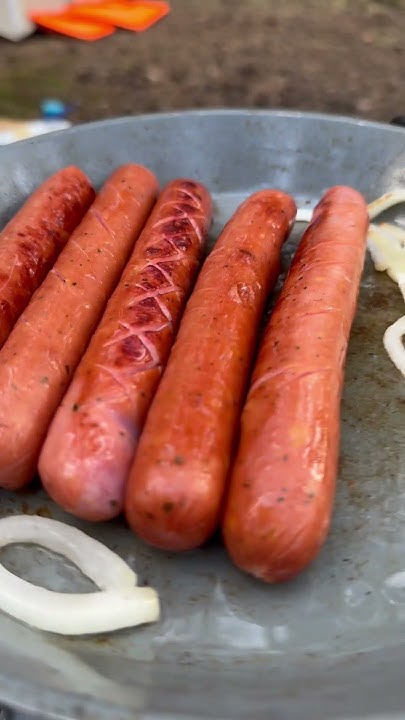 Сосиски на природе самые вкусные! 🌭🌭🌭🌭🌭🌭 - YouTube