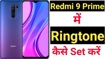 How to set ringtone in redmi 9 prime|| redmi 9 prime me ringtone kaise set kare ||