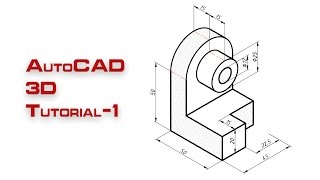 AutoCAD 3D Uygulama1