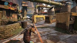 Gears of war 4 online Team Death match single screen MVP on Dam Map
