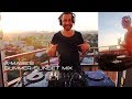 Amase roof summer sunset live mix deep house music