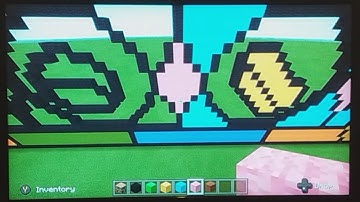 Minecraft chip and dale stained glass window pixel art tutorial part 4