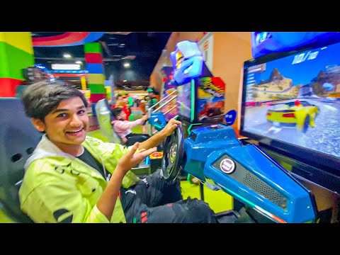 Enjoying In Fun City ( Game Zone ) In Viviana Mall With Family ????????