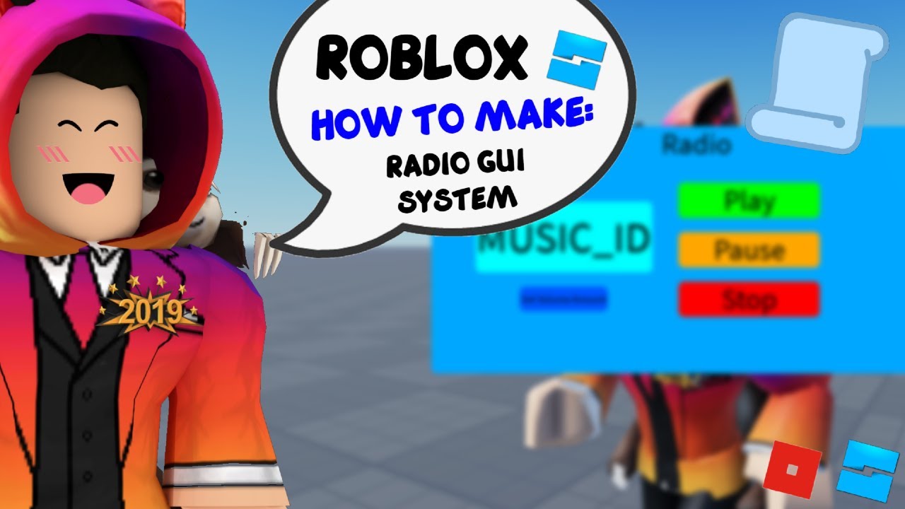 Roblox Studio How To Make A Radio System With Gui Fast Easy Youtube - roblox how to make an animation pause