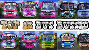 Download 12 Private Bus Mod In Bus Simulator Indonesia - Bussid Bus Mod - Bussid Car Mod - Bussid
