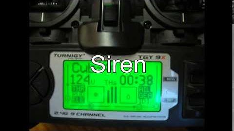 Turnigy 9X Audio Speaker Mod