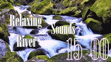 Relaxing/Nature/15 Minute Timer Countdown with Alarm and Water Sounds/River