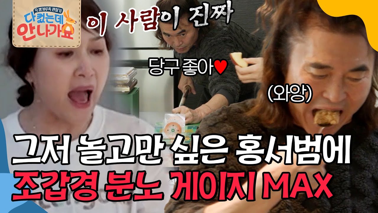 노는게 제일 좋아💚 정리는 조갑경 몫, 그저~ 놀고만 싶은 홍서범에 조갑경 폭발 [#다컸는데안나가요]ㅣMBN 20250322 방송