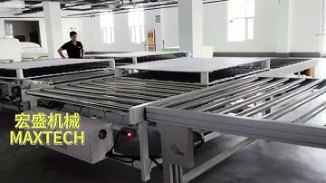 Automatic mattress compression roll-packing machine