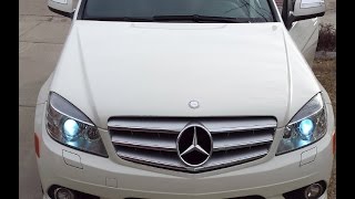 Mercedes C Class Xenon Hid Bulb Change