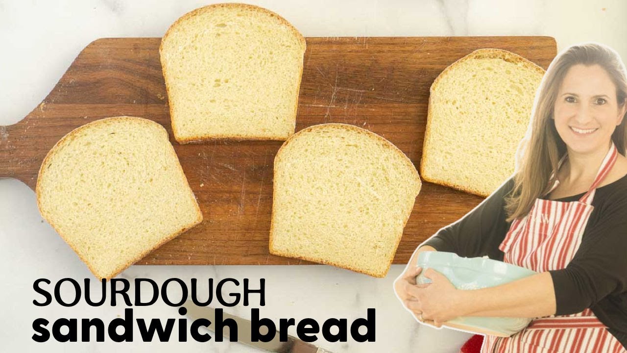 Sourdough Sandwich Bread (No Yeast), Step by Step YouTube