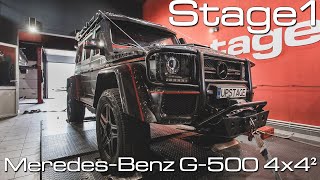 Чип тюнинг Mercedes-Benz G-500 4x4² / Chiptuning Mercedes Mercedes-Benz G-500 4x4²