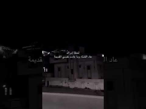 عاد الشتاء وما عادت نفسي