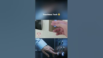 Smart panels with touchless sensors  #elevator #elevatortechnology #touchless #button