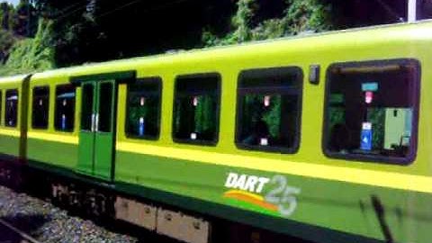 8100/8300 Class arriving into Kilester for Malahide on a DART service