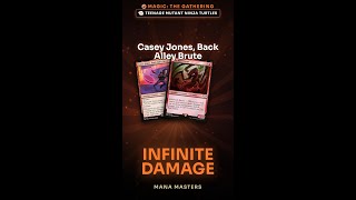 Casey Jones x Warhammer 40K = Infinite Damage (MTG)