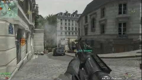 MW3 Triple car explosion