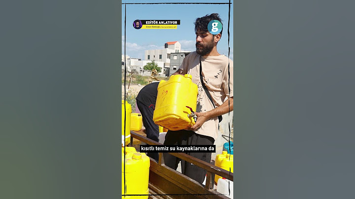 İsrail Gazze tünellerine su basıyor