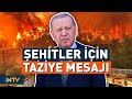 Erdoğan ve Siyasilerden Yangın Faciasında Şehit Olan 10 Kişi İçin Taziye Mesajı Geldi | NTV