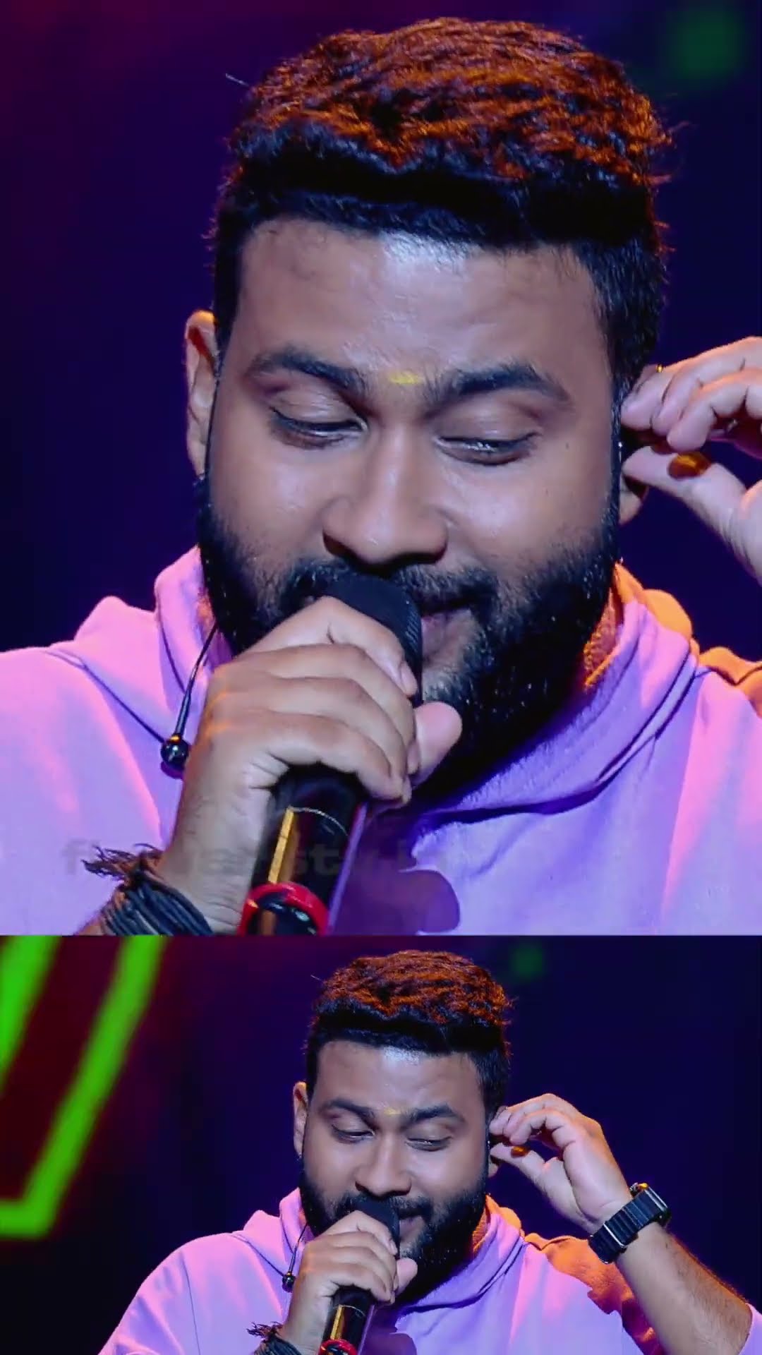 സ്വരരാഗവേദിയിലെ മനോഹരഗാനവുമായി വൈഷ്ണവ് ?