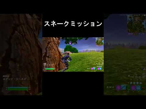 スネークミッション Shorts Fortnite フォートナイト メタルギアソリッド スネーク 