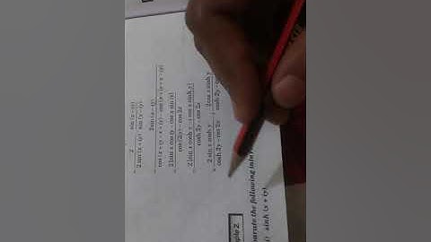 # 3, Hyperbolic Functions, Number Theory and Trigonometry, B.A./B.Sc./B.A. Maths Hons. 2nd Sem.