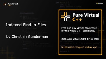 Indexed Find in Files
