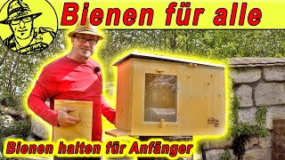 Bienen halten, ohne Imker zu sein: Die BeeBox im SelbstversorgerGarten