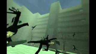 The Matrix: Roof Top Deleted Scenes (Stop-Motions)