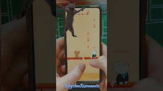 Cats Dance to the song Dance Monkey | Duet Cats Game #shorts #short #youtubeshorts
