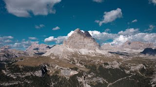 [4K] Italian Dolomites- Tre Cime di Lavaredo Drone View