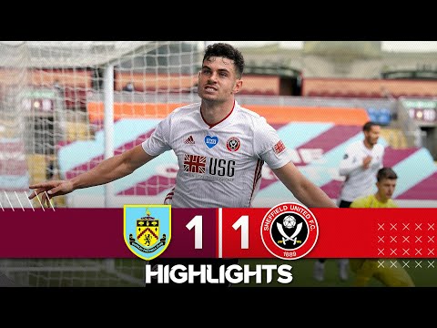 Burnley 1-1 Sheffield United | Premier League highlights | John Egan earns Blades a point in the EPL