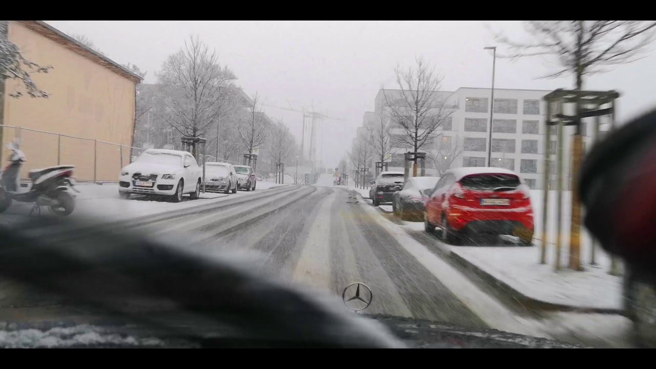 Unterwegs Mit In Der Winterlandschaft Wurzburg 27 Februar 2020 Es